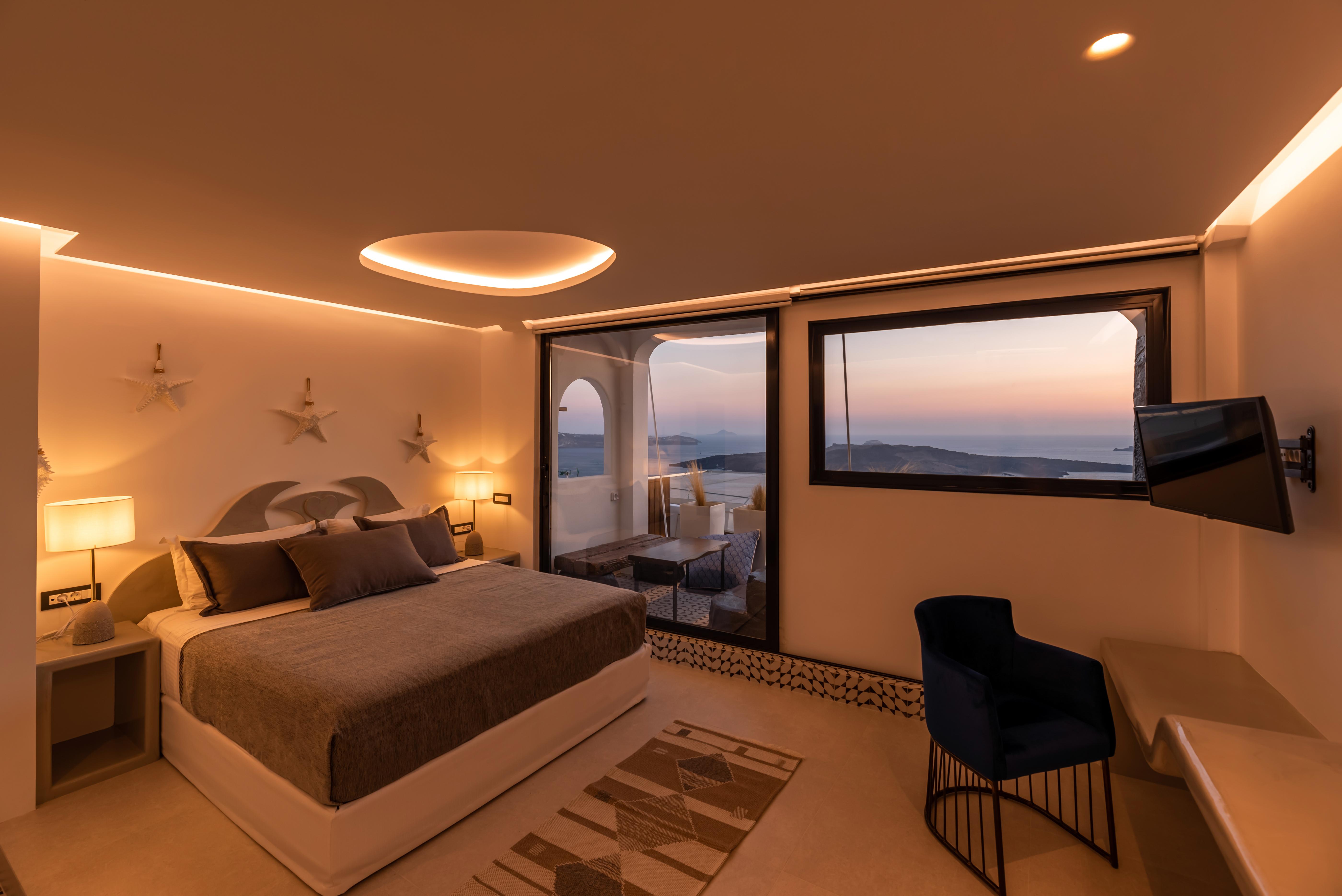 Daydream Luxury Suites Fira  Bagian luar foto