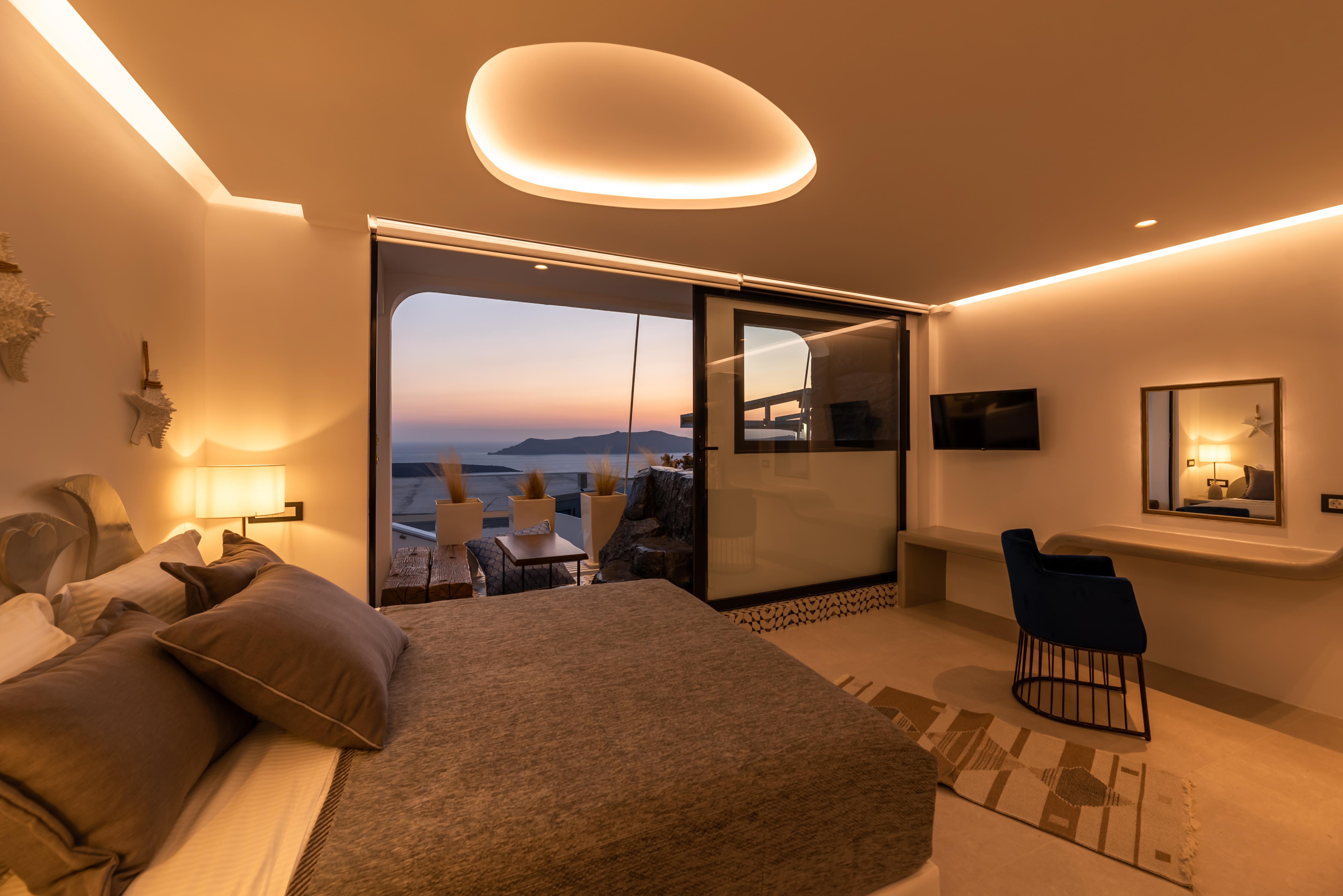 Daydream Luxury Suites Fira  Bagian luar foto