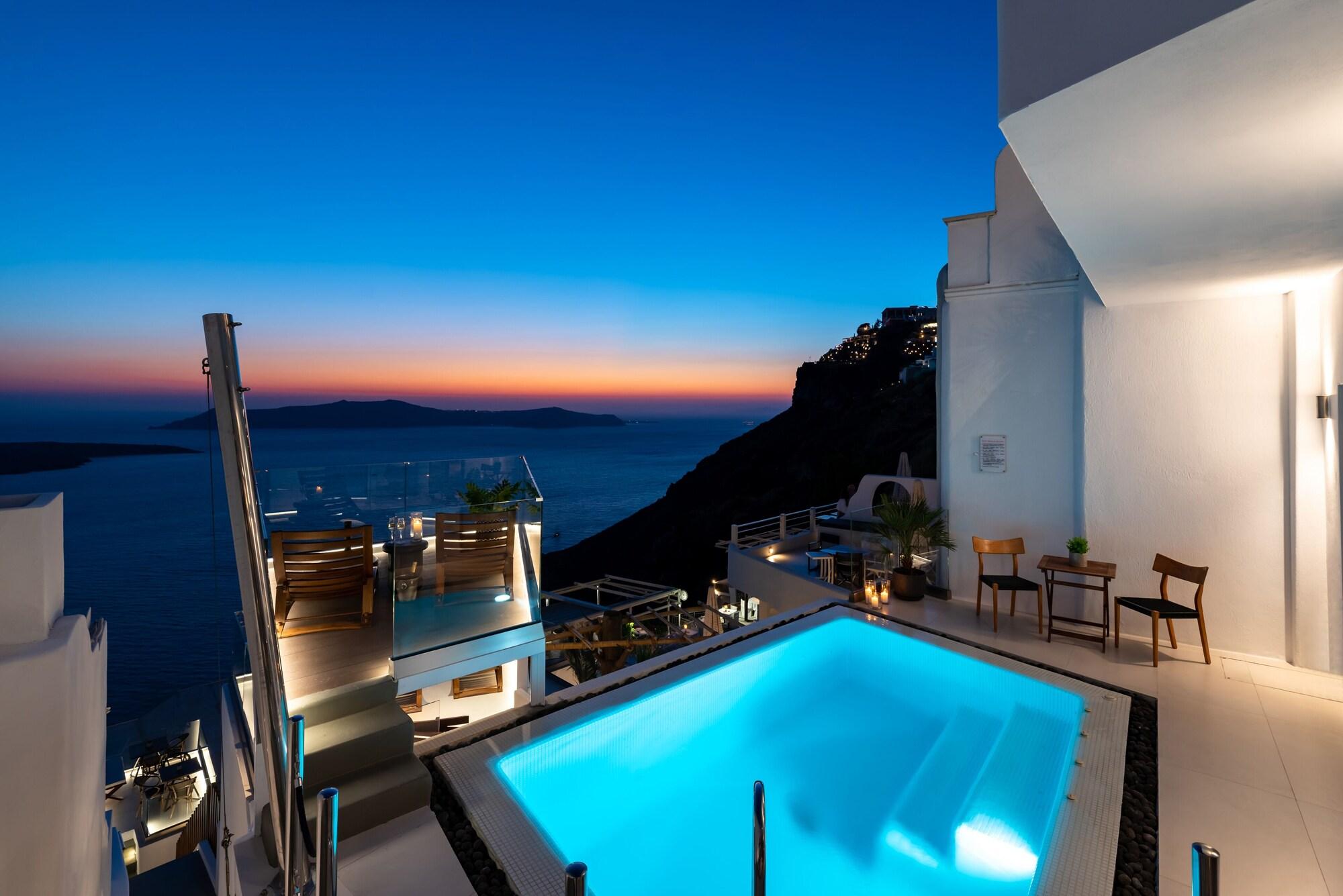 Daydream Luxury Suites Fira  Bagian luar foto