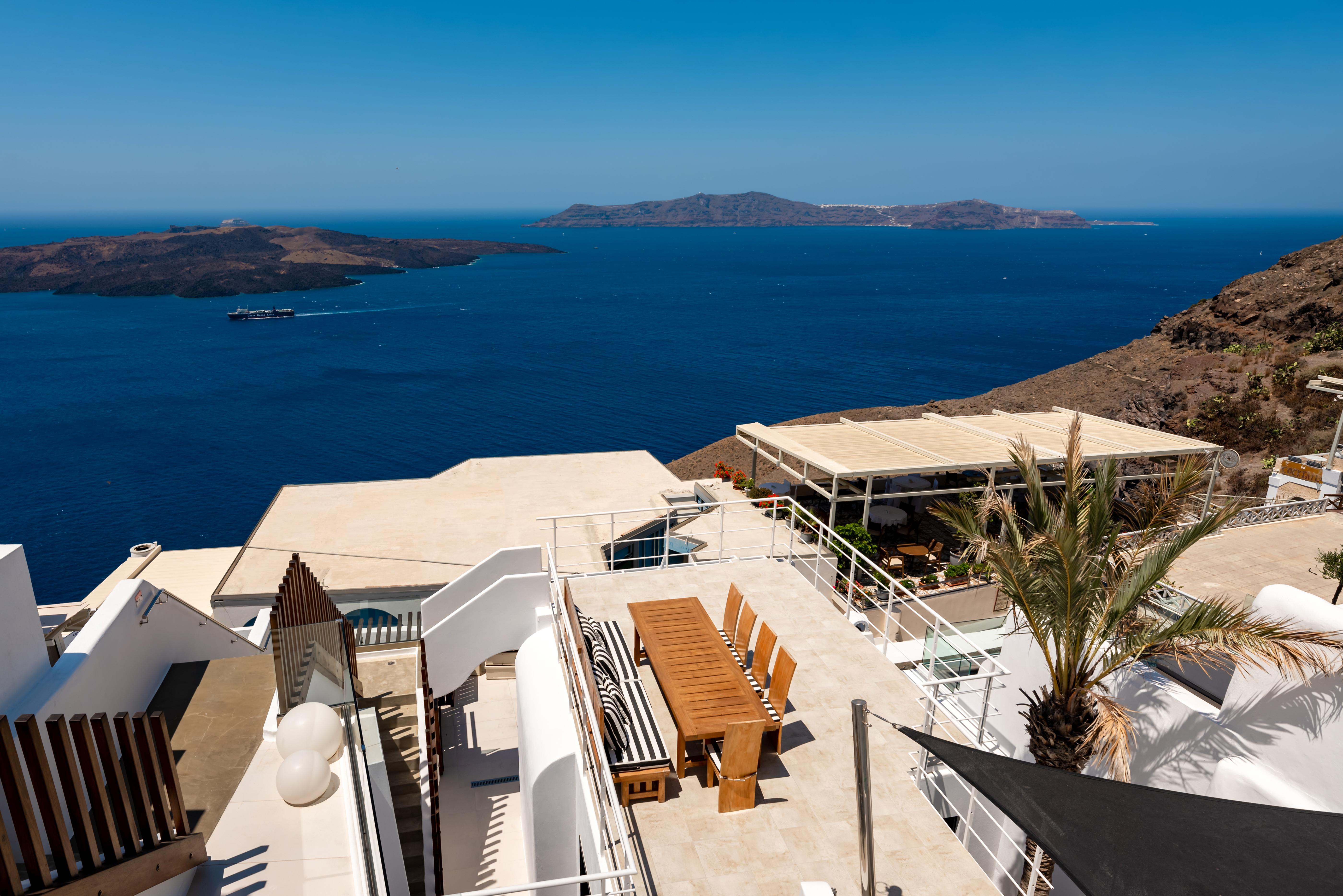 Daydream Luxury Suites Fira  Bagian luar foto